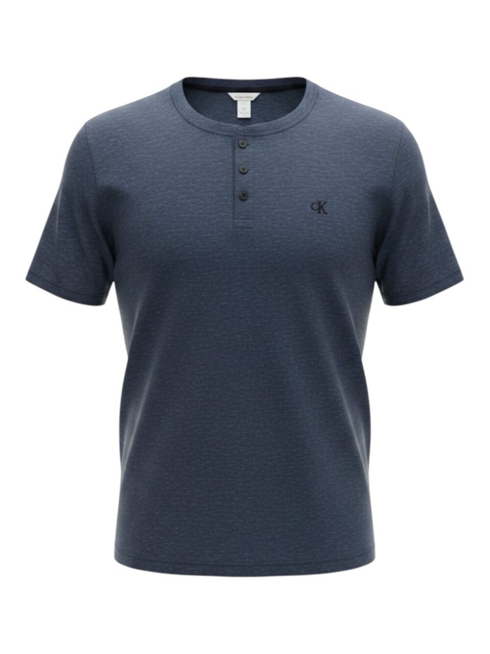 Calvin Klein Men's Men’s Henley Shirt L Navy